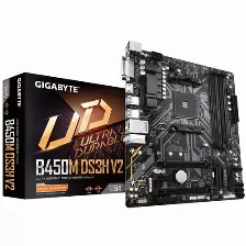 Tarjeta Madre Gigabyte B450m Ds3h V2 Socket Am4, 4xddr4-sdram, Open Box